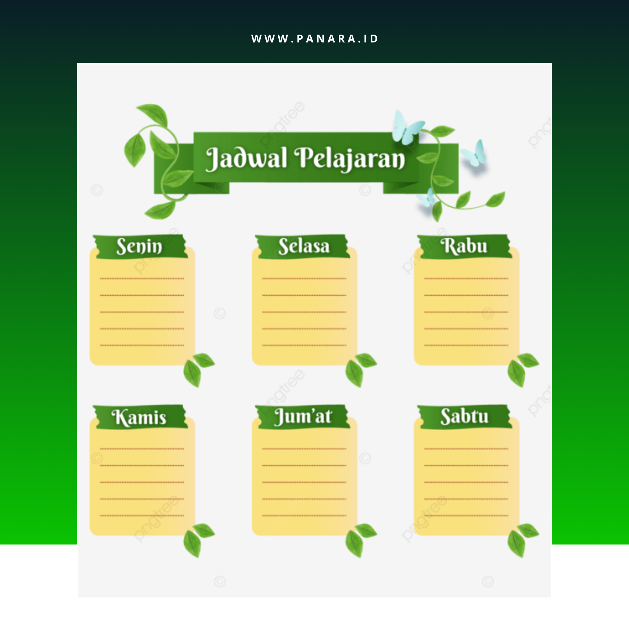 Jadwal Bisa Ditentukan Oleh Siswa