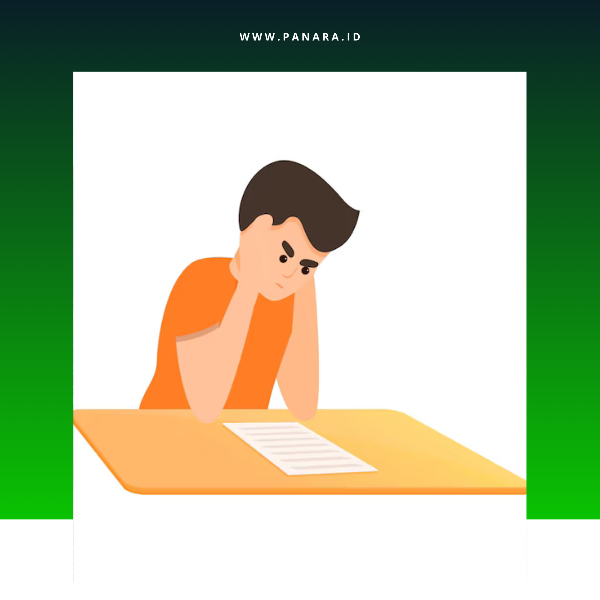 Jangan Terpaku pada Satu Soal Sulit