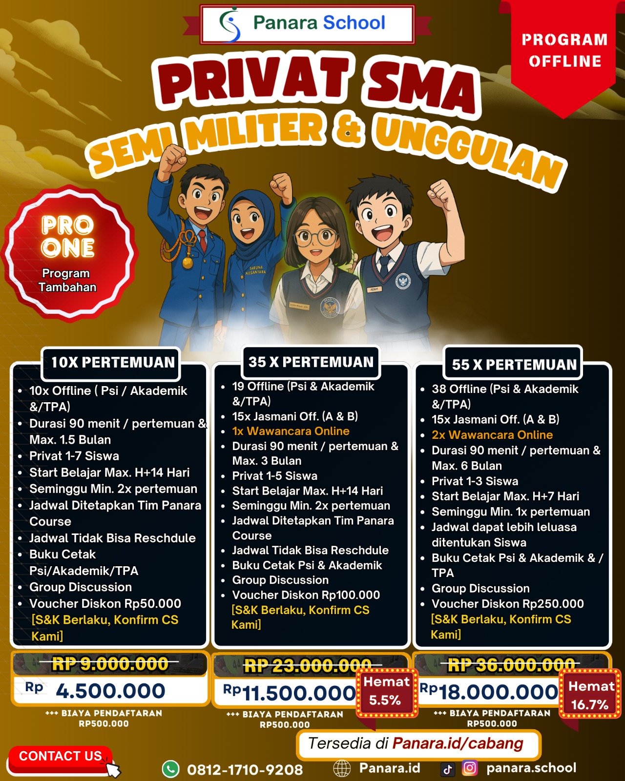 PAKET BIMBEL SMA KEMALA
