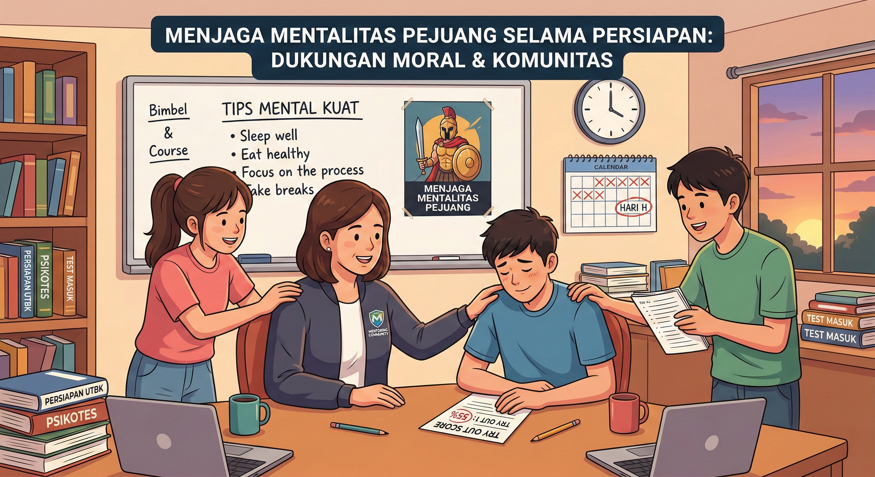 ​Menjaga Mentalitas Pejuang Selama Persiapan